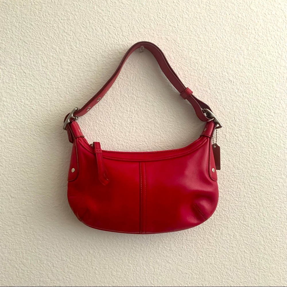 Coach Fuchsia Under the Shoulder Bag
